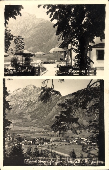 Photo Postcard Bayerisch Gmain in Berchtesgadener Land Upper Bavaria, Café Dreher am Hossing