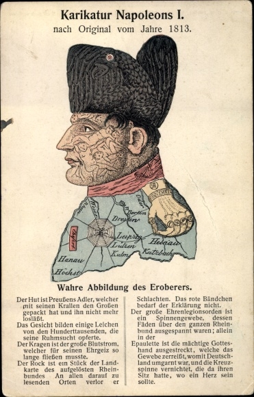 Artist PC Napoleon Bonaparte, Emperor Napoleon I., Caricature, Metamarphosis, True Image