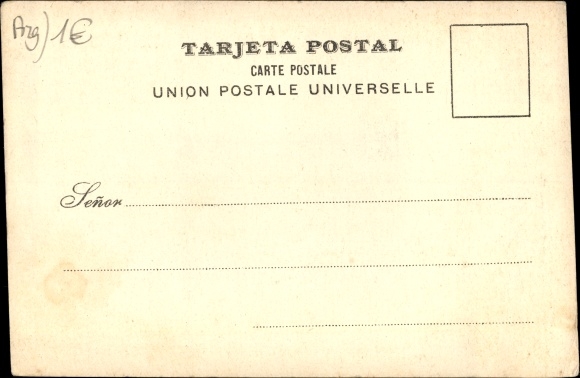 Briefkaart Buenos Aires Argentinië, Estación Constitución