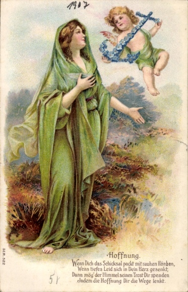 Postcard Hope, When fate grabs you with rough hands