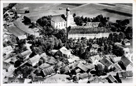 KP Marktoberdorf w Ostallgäu, zdjęcie lotnicze