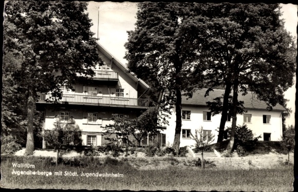 KP Walldürn w Odenwald Baden, schronisko młodzieżowe z miejskim schroniskiem młodzieżowym