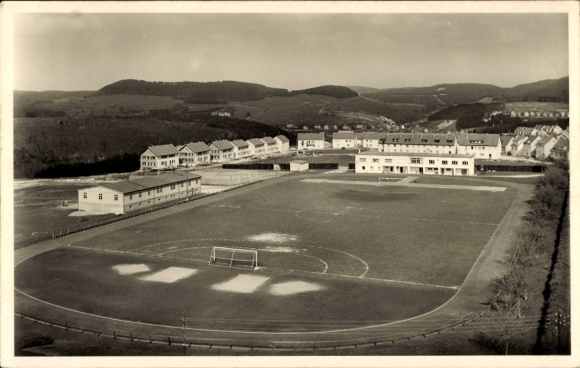 Ak Tailfingen Albstadt Zollernalbkreis Württemberg, Sportanlage, Sportschule, Turnerheim, Gaststätte