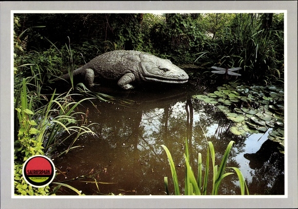PC Kleinwelka Bautzen in Lusatia, dinosaur park, mastodonsaurus