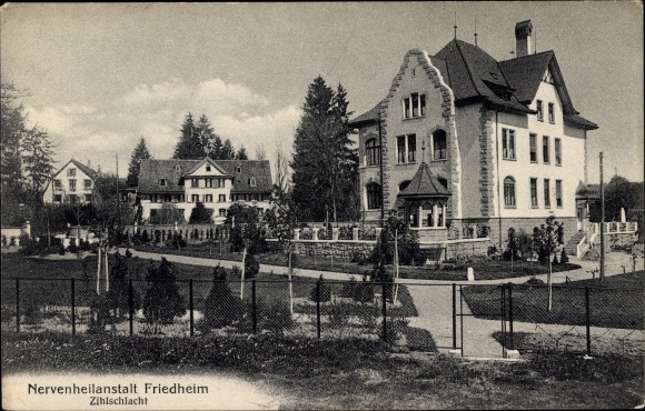 KP Zihlschlacht kanton Thurgau, szpital psychiatryczny Friedheim