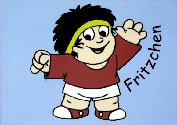 Postcard Mainzelmännchen, Fritzchen