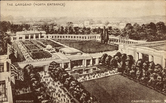 Ak Wembley London, Weltausstellung 1924, Campbell Gray