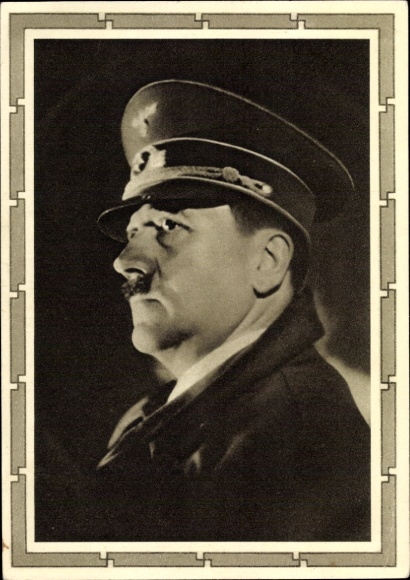 Postwaardestuk Ak Führer en Rijkskanselier Adolf Hitler, portret