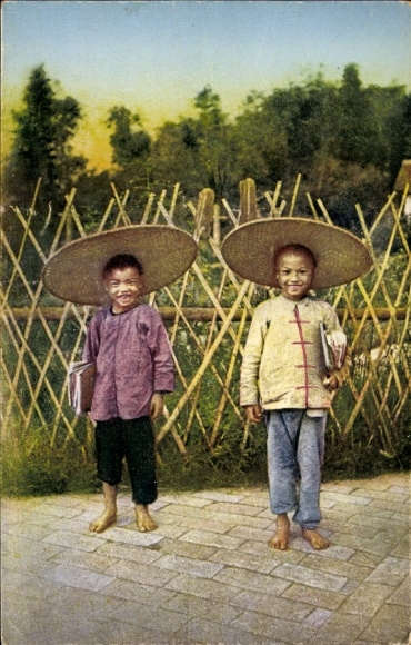 KP Basler Mission-Gesellschaft, dzieci w drodze do szkoły w Chinach