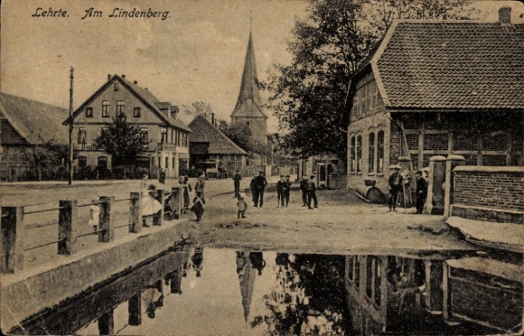 Postcard Lehrte in Lower Saxony, Lindenberg