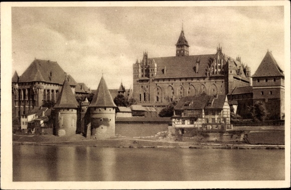 PC Marienburg Malbork West Prussia, Ordensschloss, WHW The beautiful Germany picture 9