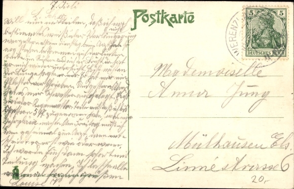 Butterfly PC Luppach Bouxwiller Buchsweiler Alsace Haut Rhin, town views, convalescent home