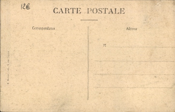 PC Courbevoie Hauts de Seine, Inondation de Janvier 1910, Rue de l'Industrie