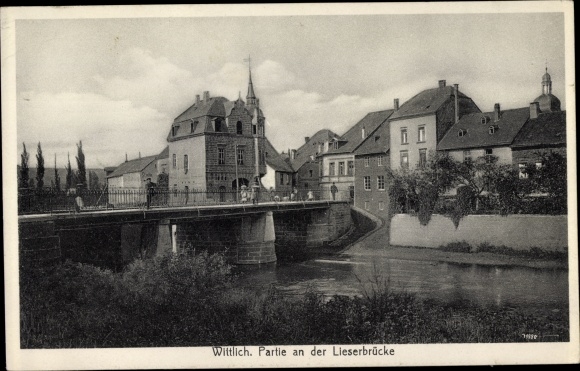 PC Wittlich in the Eifel, lot at the Lieserbrücke