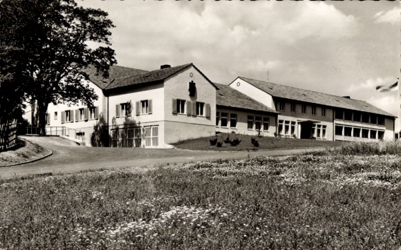 Postcard Gladenbach Hesse, Haus Blankenstein training and recovery home