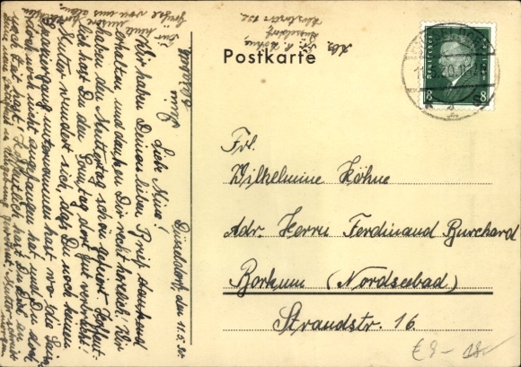 Artist Postcard Wernicke, Book Day, March 22, 1930, youth library