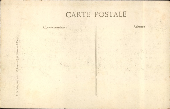 Postcard Saint Denis Seine Saint Denis, Explosion, In the neighborhood, March 4, 1916
