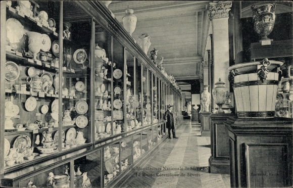 Postcard Sèvres Ville d'Avray Hauts de Seine, Manufacture, Musée Céramique