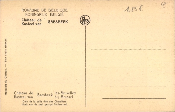 Galeria zdjęć Lennik Brabancja Flamandzka, Zamek Gaasbeek, Sala Rycerska