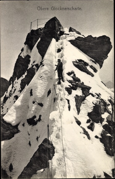 PC Carinthia Austria, Obere Glocknerscharte, climbers