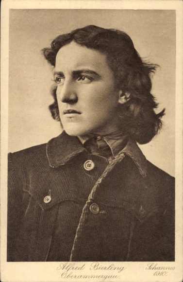 PC Oberammergau in Upper Bavaria, Alfred Bierling, Johannes 1910