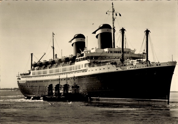 Ak stoomschip Amerika, USL