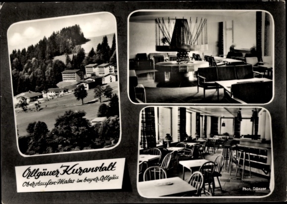 Postcard Oberstaufen in Allgäu, Allgäu Health Resort