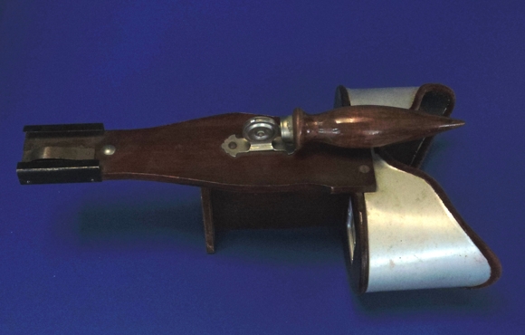 Stereo viewer / glasses around 1900 with approx. 120 stereo photos