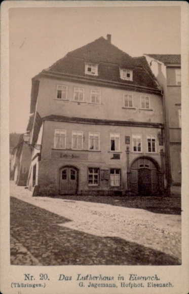 Photo Lutherstadt Eisenach in Thuringia, Lutherhaus