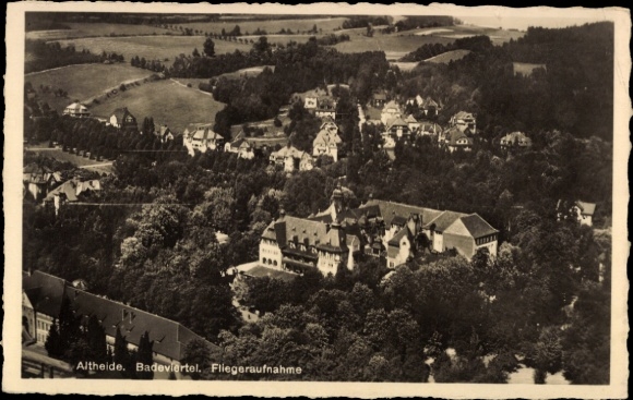Ak Altheide Ribnitz Damgarten Mecklenburg Vorpommern, luchtfoto, badzone, landschap, G