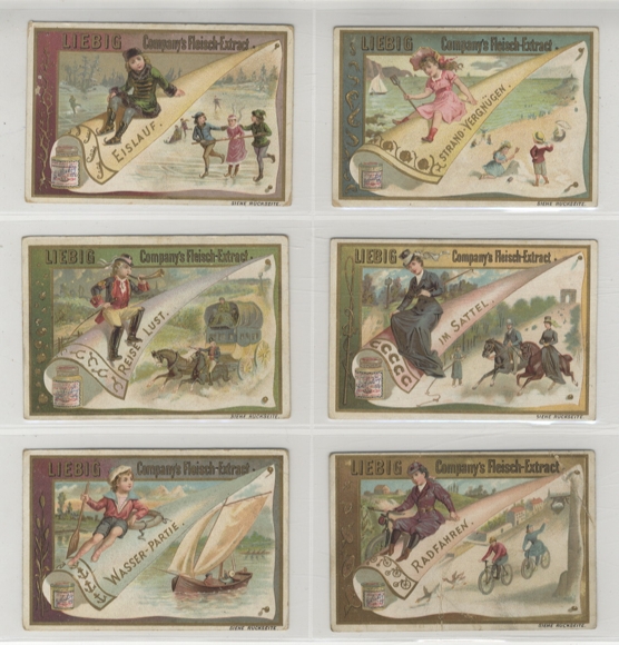 Liebig Pictures Series A 284 Sports Pictures 1894