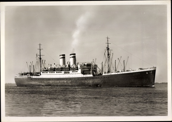 Ak Hapag Dampfer Hamburg