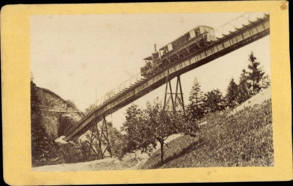 Photo Vitznau Canton of Lucerne, Rigibahn, cog railway