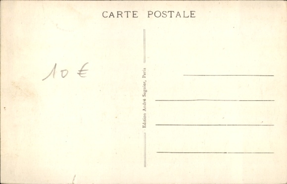 Ansichtkaart Parijs XVII., Rue Brunel, Hotel Rovaro
