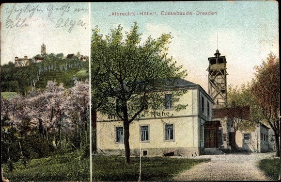 PC Dresden Cossebaude, Albrechtshöhe, observation tower