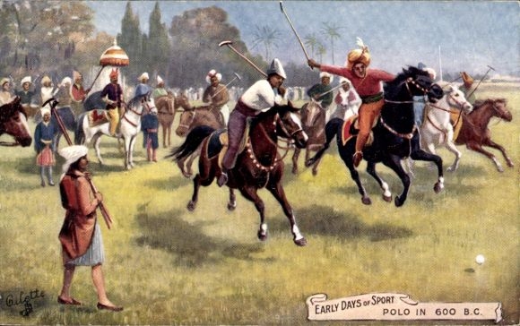 Artist PC Early Days or Sport, Polo 600 BC