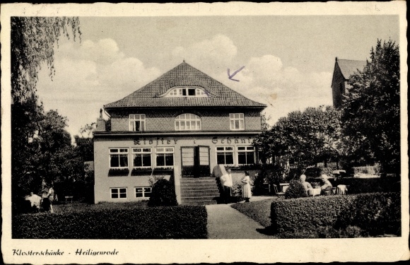 PC Heiligenrode Stuhr in Lower Saxony, Klosterschänke, garden area