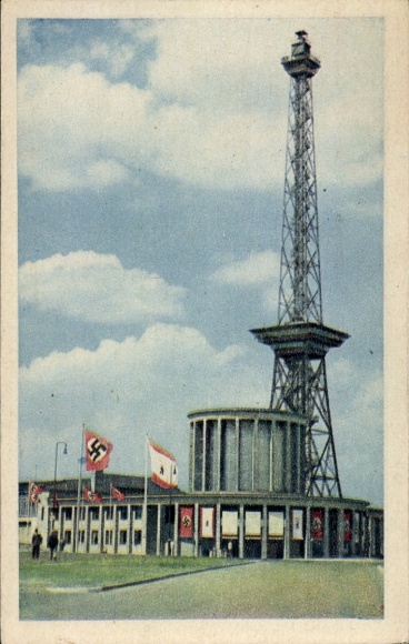 Ak Berlin Charlottenburg Westend, Funkturm
