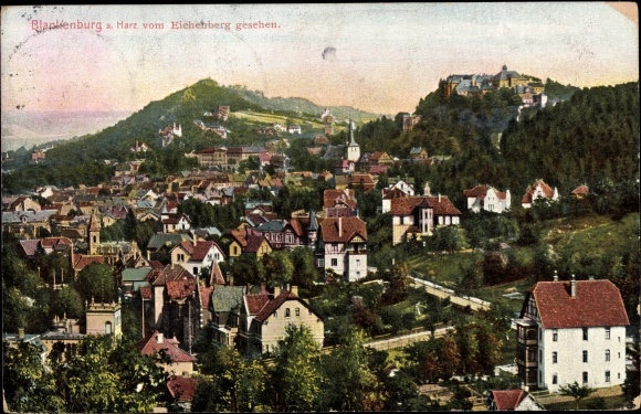 PC Blankenburg am Harz, general view, from Eichenberg