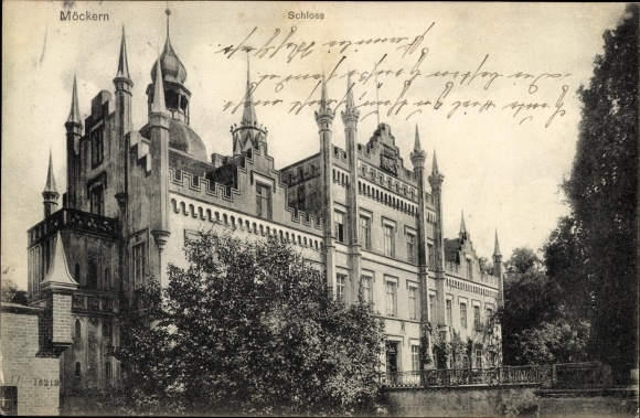 Ansichtkaart Möckern in Jerichower Land, kasteel