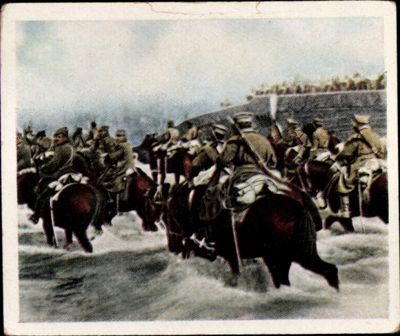 Collector's picture The post-war period 56, August 1922 Greek-Turkish War, Greek cavalry, escape