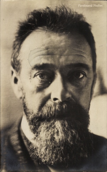 KP malarz Ferdinand Hodler, portret