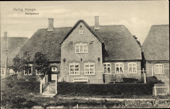PC Hallig Hooge in North Frisia, royal family