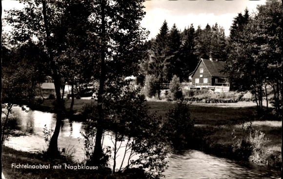 Postcard Neusorg in the Upper Palatinate Fichtelgebirge, Naabklause in the Fichtelnaabtal
