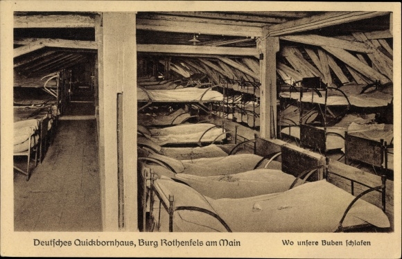 PC Rothenfels Unterfranken, Deutsches Quickbornhaus, Rothenfels Castle, dormitory