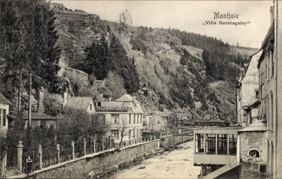 Ak Monschau Montjoie in der Eifel, Villa Sonntagsley