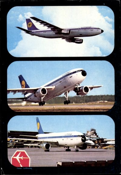 Ak passagiersvliegtuig Lufthansa, Airbus A 300 A