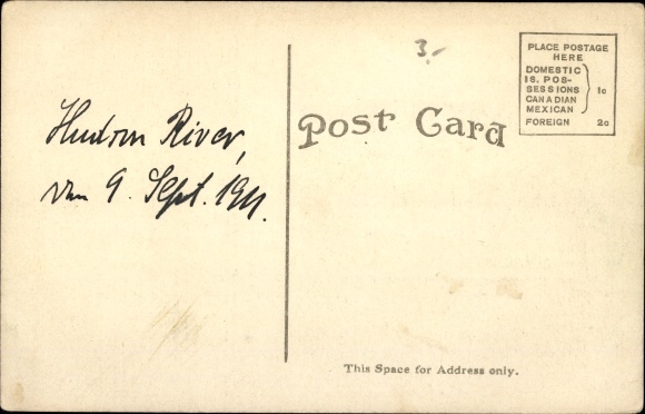 PC New York USA, paddle steamer Robert Fulton, Hudson River Day Line Steamer