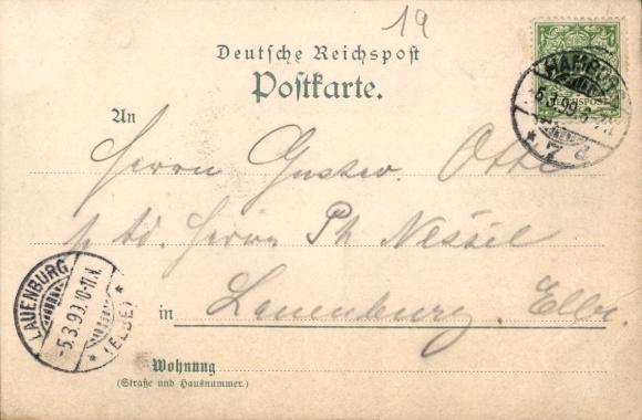 Ansichtkaart Hamburg Nord Ohlsdorf, Gasthof zum Alstertal