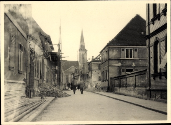 foto Freinsheim in Rijnland-Palts, straat, kerk